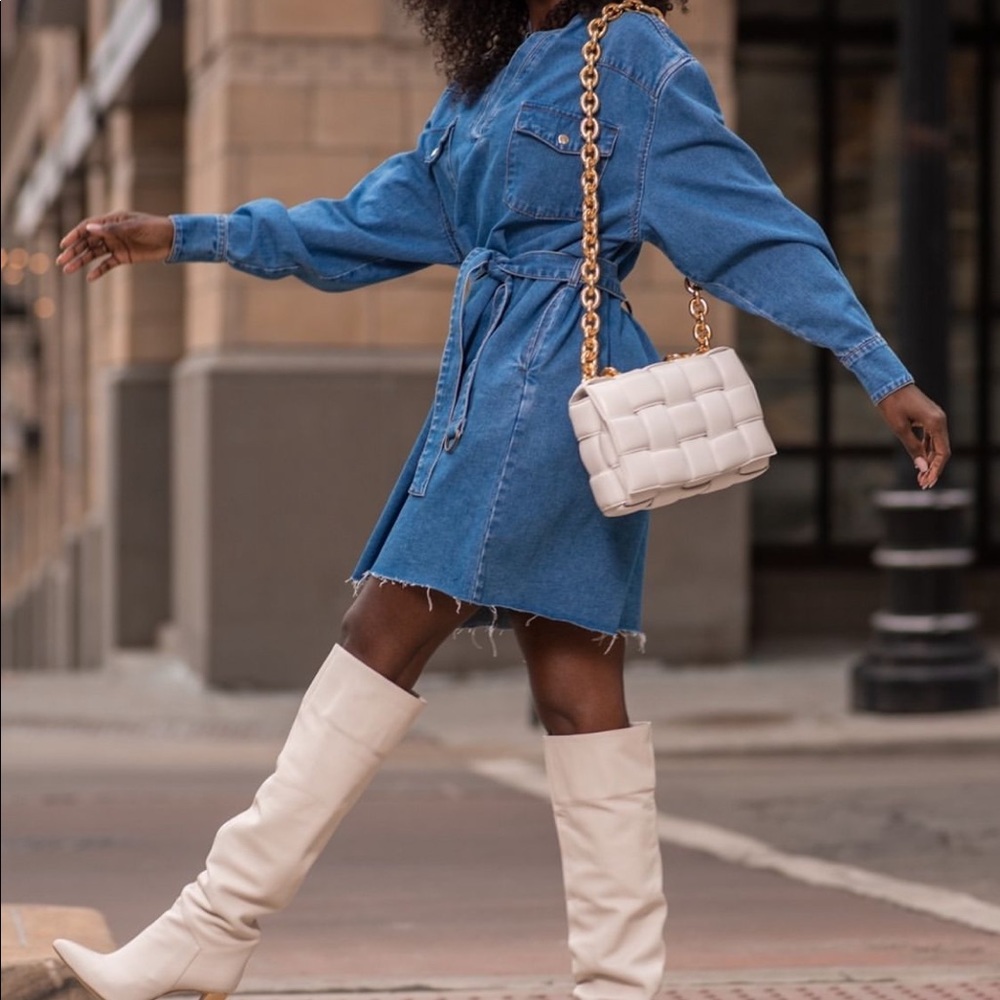 Byegreis Valeria denim dress